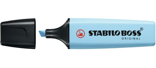 STABILO BOSS PASTEL HIGHLIGHTER 70/112 BREEZY BLUE