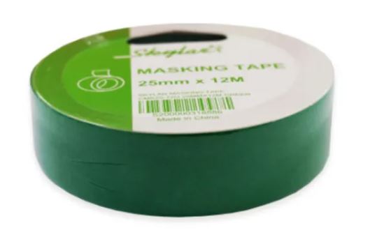 SKYLAR MASKING TAPE CMK25-12G 25MMX12M GREEN