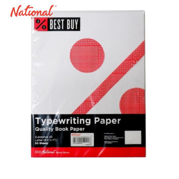 Best Buy Typewriting Paper Short 70gsm 50 sheets