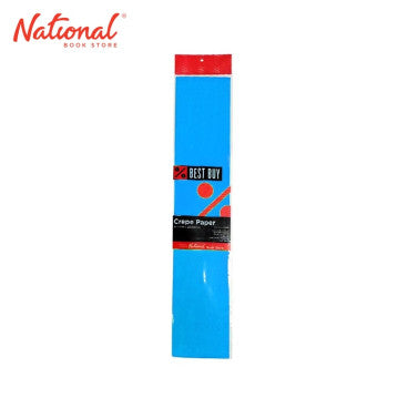 Best Buy Crepe Paper Peacock Blue 500x2000mm