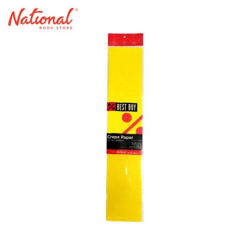 Best Buy Crepe Paper Yellow 500 x 2000mm