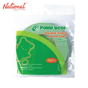 Polarbear Double-Sided Foam Tape 18 mm × 10 m (Small Roll)