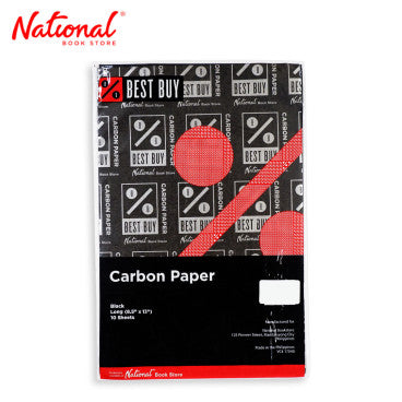 Best Buy Carbon Paper Long 10's Black Wax