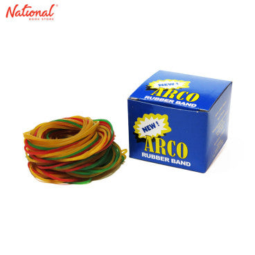 Arco Rubberband Round 50gms Assorted Color