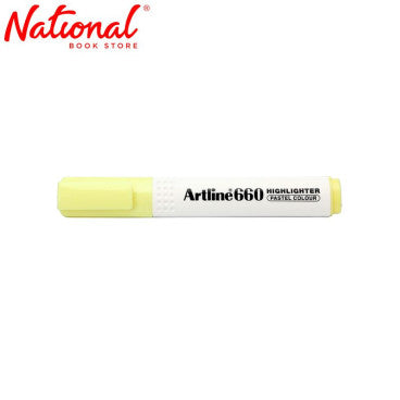 Artline Ek660 Highlighter Pastel Yellow