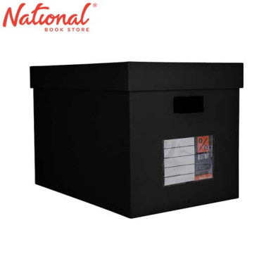 Best Buy Storage Box Wide Long, Black