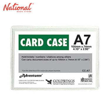 Adventurer Document Card Case CC-A7 A7 Plastic Soft