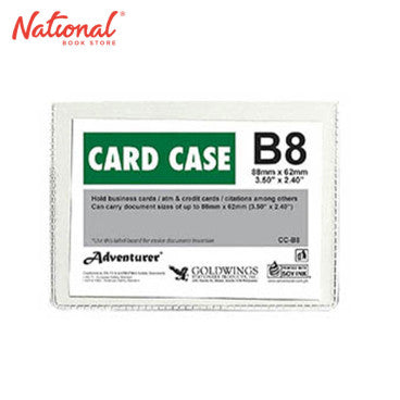 Adventurer Document Card Case CC-B8 B8 Plastic Soft