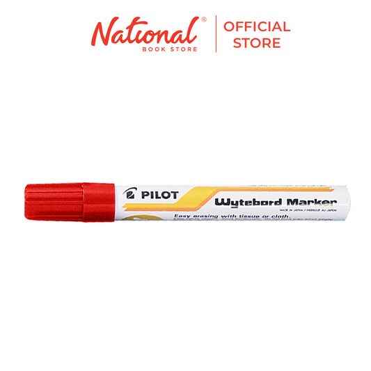 Pilot Whiteboard Marker WBMK-M Bullet Tip Red