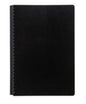 SEAGULL CLEARBOOK REFILLABLE CH27 LONG 20SHEETS 27HOLES DIAGONAL LINES DESIGN, BLACK