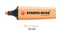 STABILO BOSS PASTEL HIGHLIGHTER 70/125 PALE ORANGE