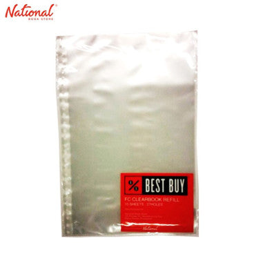 Best Buy Clearbook Refill Long 10 sheets 27 holes