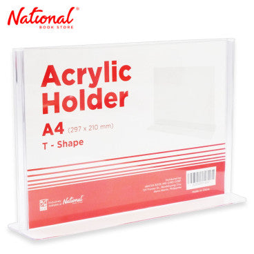 Best Buy Acrylic Holder BB-HA4-TS A4 Back to Back