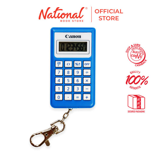 Canon Handheld Calculator Kc3 8 digits Batter, Blue