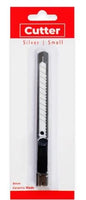 BEST BUY HANDHELD CUTTER XD-18-1X SMALL SILVER SK7 9MM BLADE METAL MATERIAL 30-DEGREE BLADE